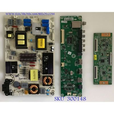 KIT DE TARJETAS PARA TV INSIGNIA / MAIN 179024 / RSAG7.820.6221/ROH / 179023 / LTDN48K220US(0) / FUENTE 174611 / RSAG7.820.5687/ROH / HLL-4855WC / T-CON LJ94-30637C / 13VNB_S60TMB4C4LV0.0 / PANEL HD480DF-B32 / LSC480HN05-K01 / INSIGNIA NS-48D420NA16